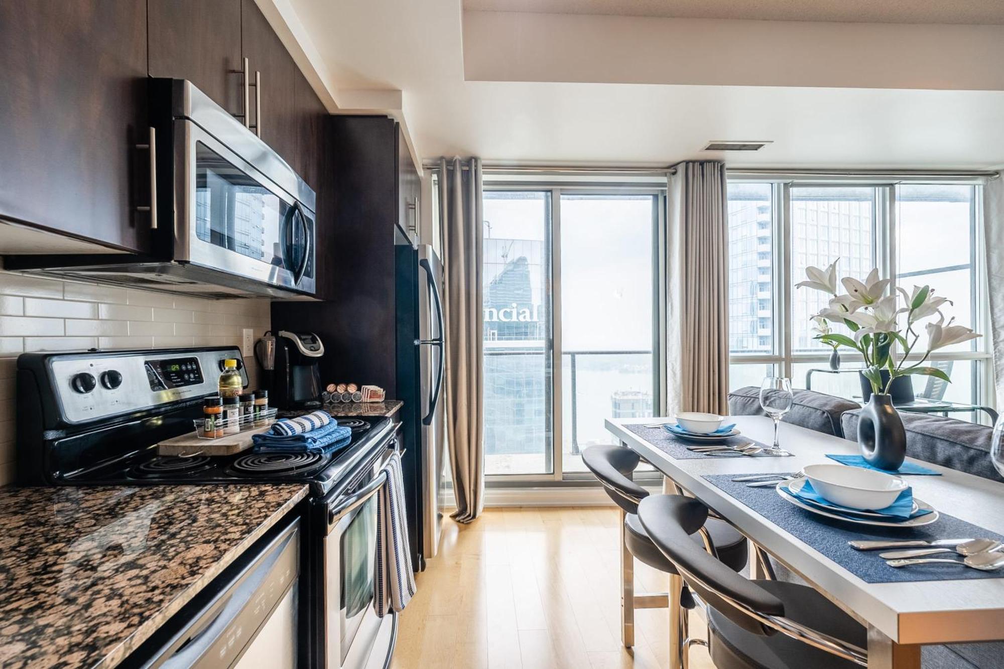 1Br Luxury Condo - Downtown Toronto Kültér fotó